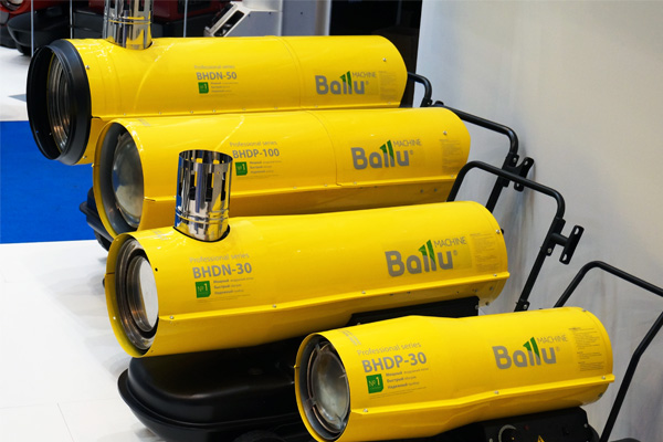 Ballu BHDP и Ballu BHDN — дизельные тепловые пушки прямого и непрямого нагрева